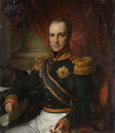 Godart Alexander Gerard Philip Baron van der Capellen (1778-1848). Gouverneur général (1816-26) - Cornelis Kruseman